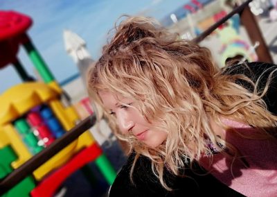 Loredana Manca spiaggia